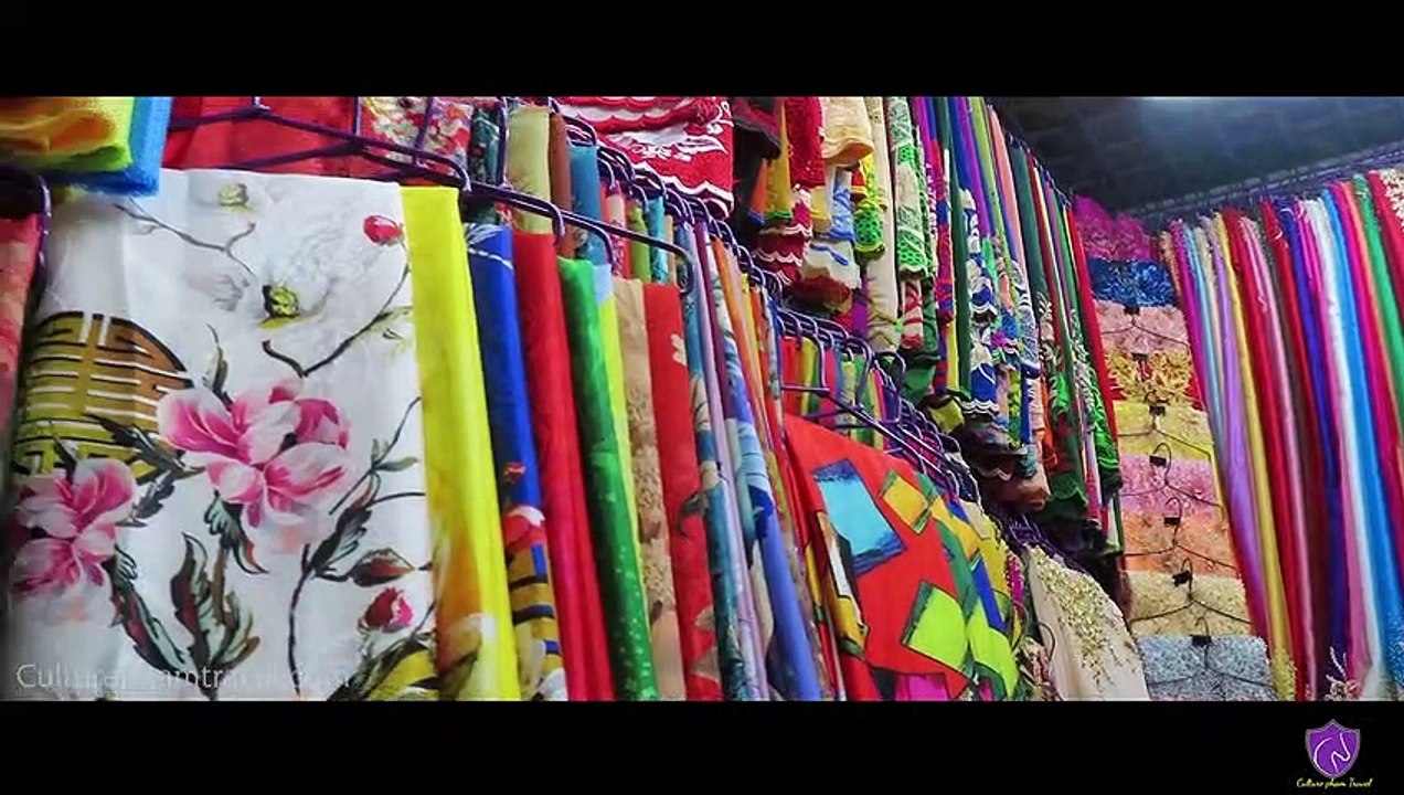 Dong Ba Market Hue, Vietnam- Chợ Đông Ba Huế, Việt Nam