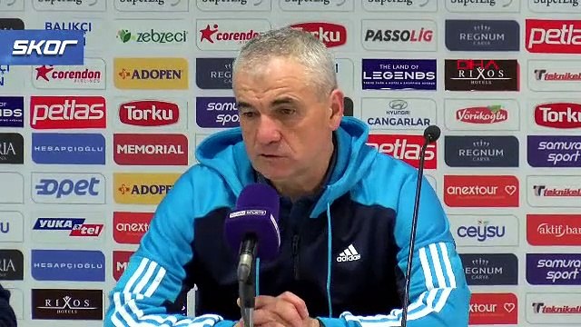 Rıza Çalımbay: 'Berabere biter diye düşünüyordum ama...'