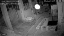 Ghost - Spirit - Paranormal Activity Captured on CCTV Camera - Dancing Apparition