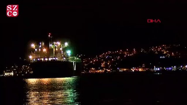 Boğazda facianın eşiğinden dönüldü