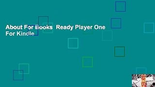 About For Books  Ready Player One  For Kindle