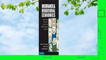 About For Books  Insurance and Behavioral Economics  For Kindle
