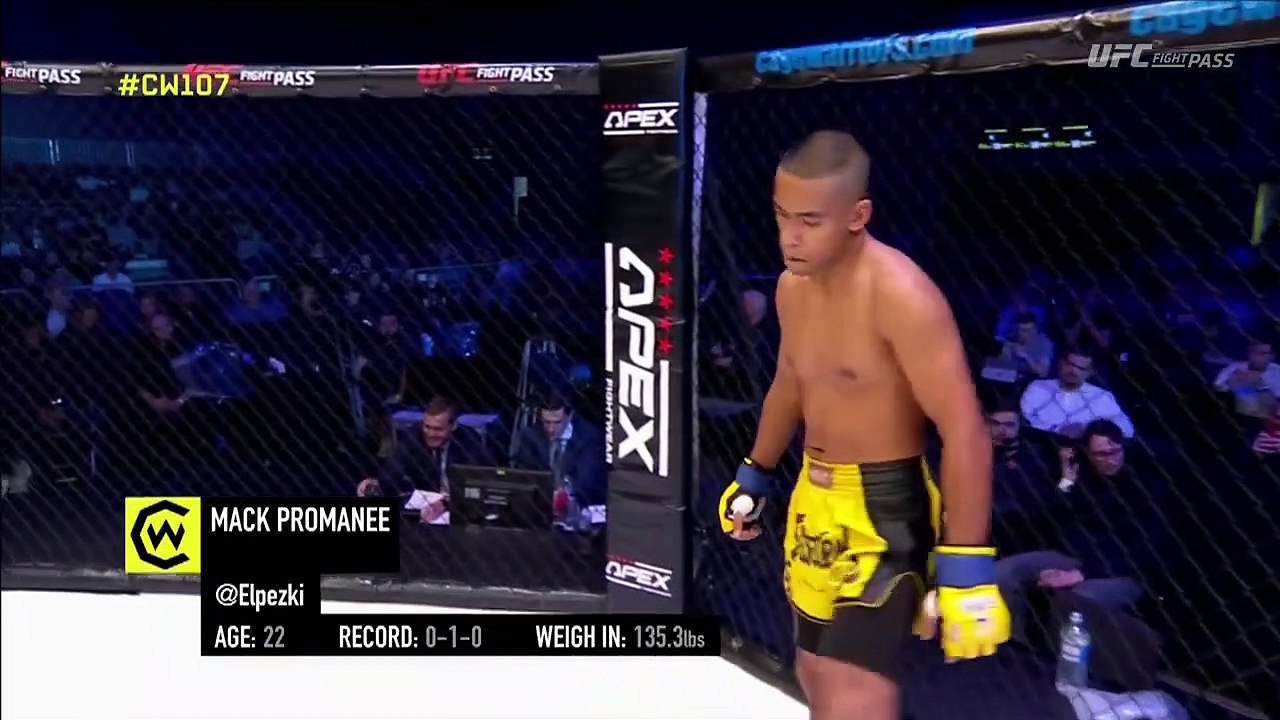 Adam Wilson vs Mack Promanee (Cage Warriors 107) 28-09-2019