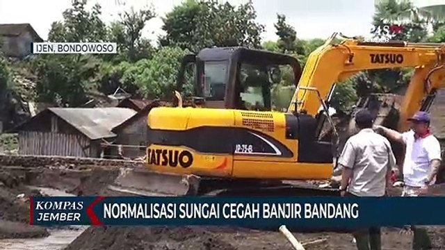 Normalisasi Sungai Pasca Banjir Bandang Bondowoso