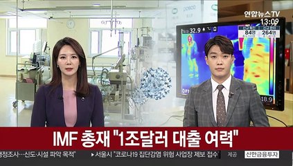 IMF 총재 "1조달러 대출 여력"