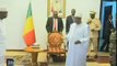 ORTM/Audience du président de la république avec plusieurs personnalités dont le ministre de la défense et des anciens combattants du Burkina Faso