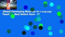 [Read] Developing Materials for Language Teaching  Best Sellers Rank : #5