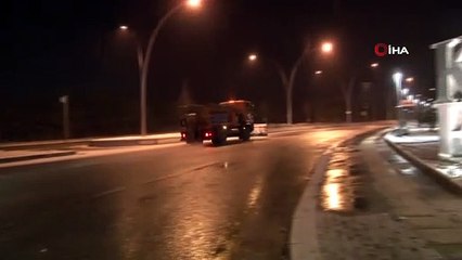 Başkent’te Mart ayında kar yağışı