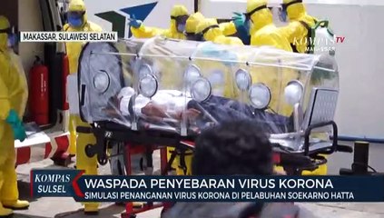 Otoritas Pelabuhan Soetta Gelar Simulasi Penanganan Corona