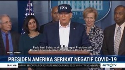 Donald Trump Negatif Virus Corona