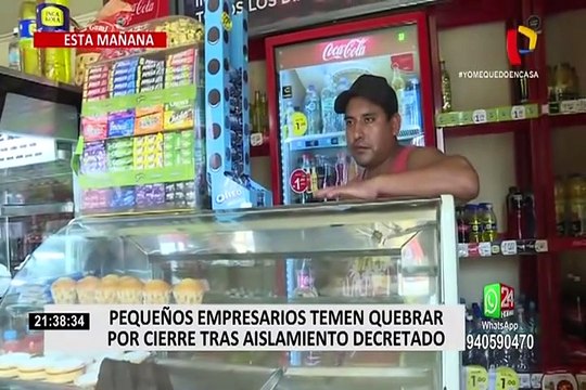 Coronavirus en Perú: pequeños empresarios afectados por cierre temporal de Gamarra