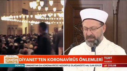 Coronavirus Tedbirleri! Cami ve mescitlerde cemaatle namaza ara verilecek