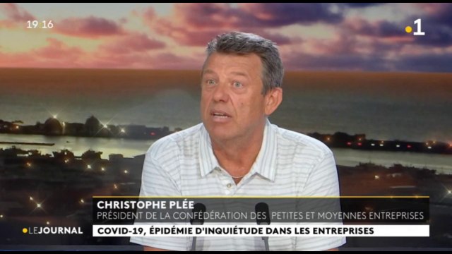 Invités Christophe Plee, président de la Confédérations des Petites et Moyennes Entreprises