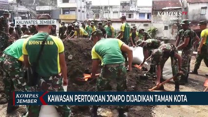 Kawasan Pertokoan Jompo Dijadikan Taman Kota
