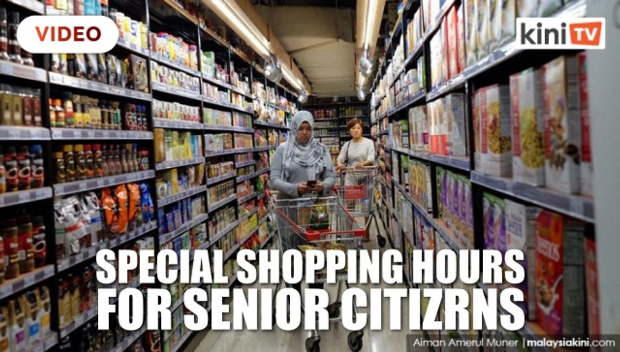Some grocers announces special shopping hours for seniors