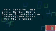 Full version  Web Style Guide: Basic Design Principles for Creating Web Sites (Web Style Guide: