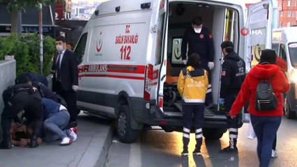 Alkollü adam ortalığı birbirine kattı