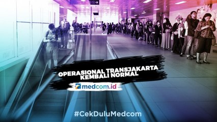 Operasional Transjakarta kembali Normal