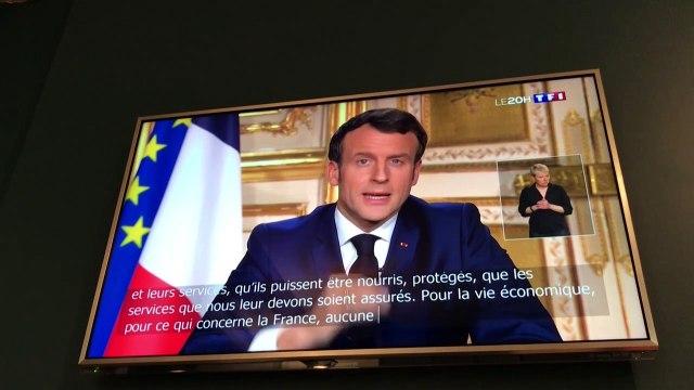 Macron: Frankreich im Krieg gegen Coronavirus