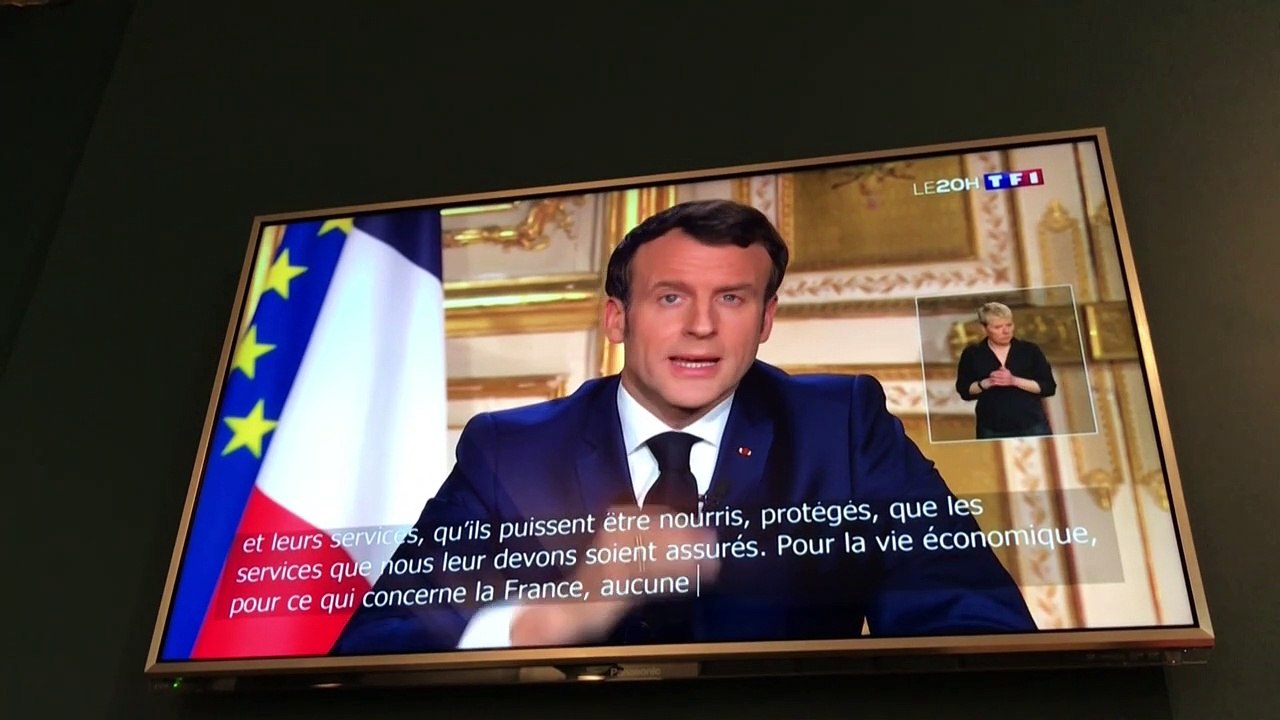 Macron: Frankreich 'im Krieg' gegen Coronavirus