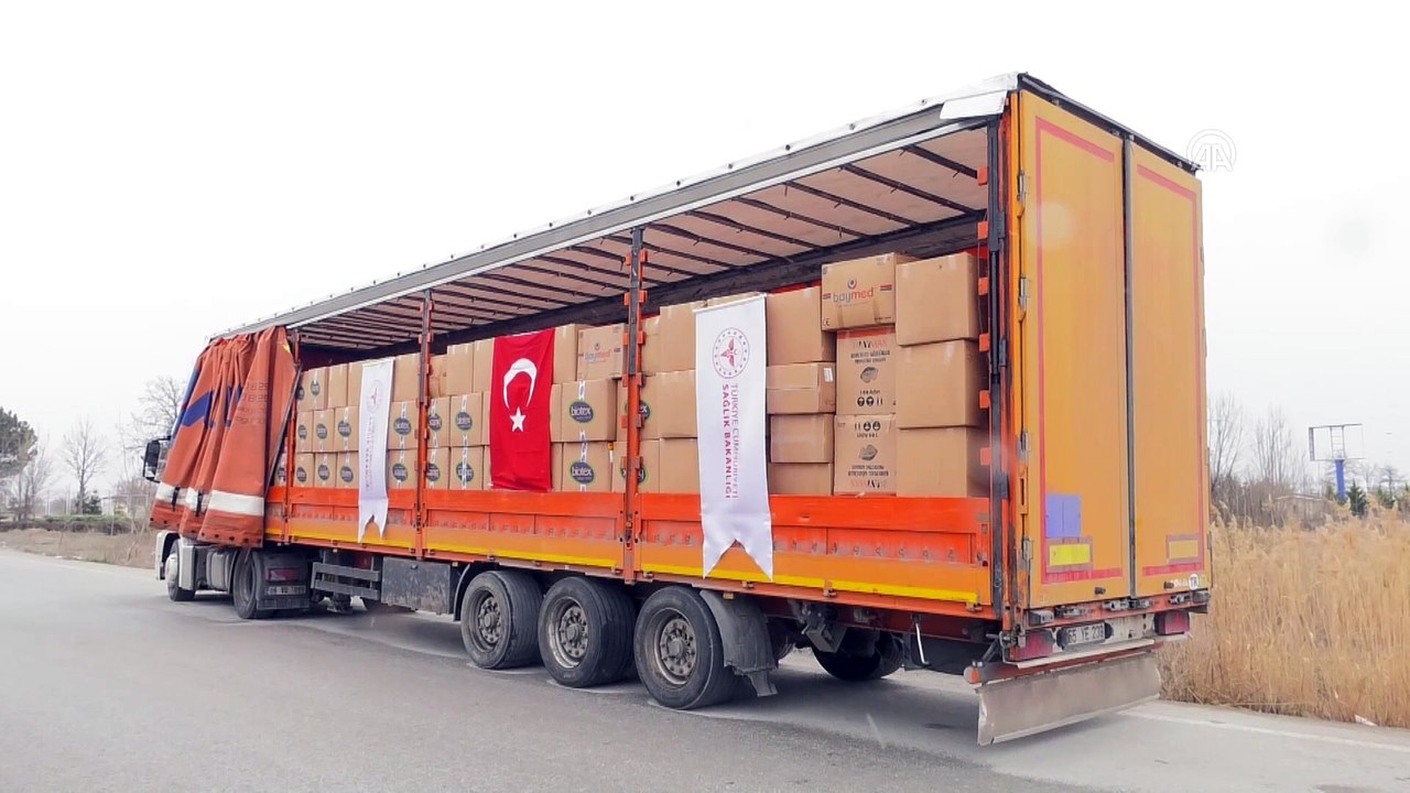 Türkiye'den İran'a sağlık malzemesi yardımı - ANKARA
