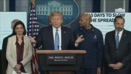 Trump sobre la crisis del coronavirus: "Podría durar hasta agosto"