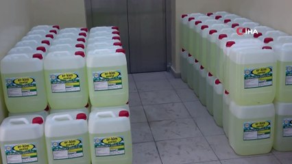 Öğrencilerin ürettiği koronavirüs için özel çözeltiler 3 ile gönderiliyor