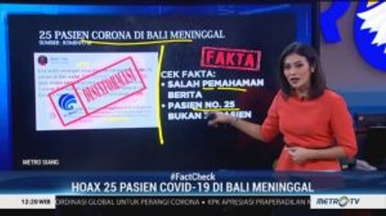 Beberapa Hoax Virus Corona di Medsos