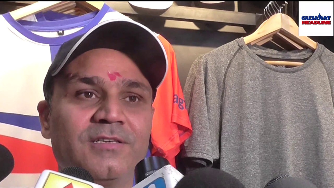 Virendra Sehwag launch First VS store in Ahmedabad