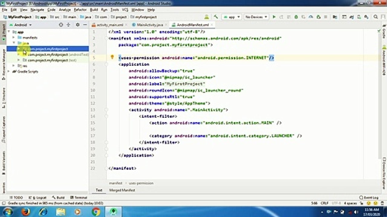 Android Studio Project Structure