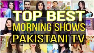 Top Rated Morning shows Of Pakistan TV Channels