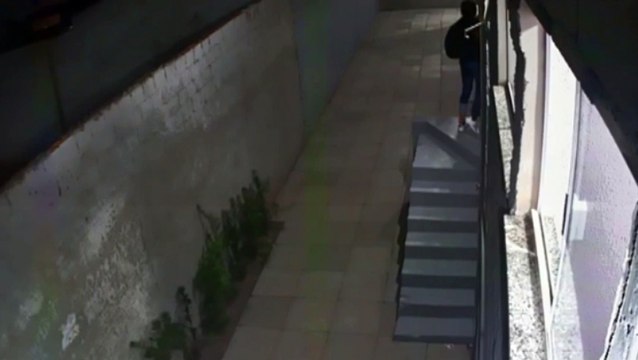 Câmera de segurança flagra furto em academia no Bairro Floresta