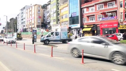 Kocaeli’de Kent Merkezi Araçlarla Dezenfekte Ediliyor