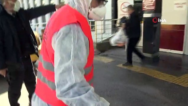 Dışkapı Yıldırım Beyazıt Eğitim ve Araştırma Hastanesi’nde dezenfeksiyon işlemi