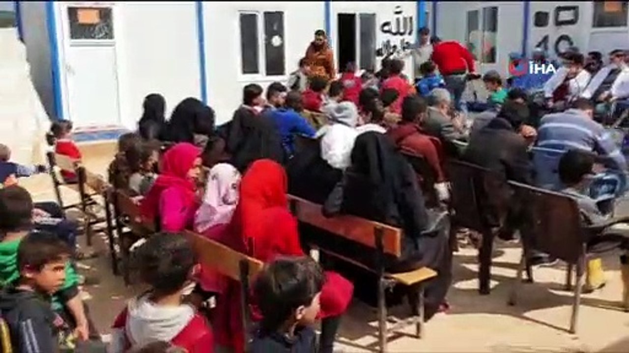 - Suriye mülteci kamplarında koronaya karşı tedbirler