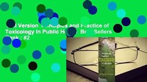 Full Version  Principles and Practice of Toxicology in Public Health  Best Sellers Rank : #2