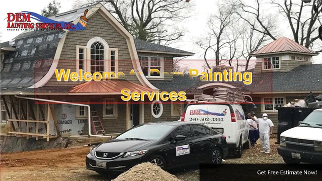 Residential Painting Services Annapolis MD - DEM Painting Services