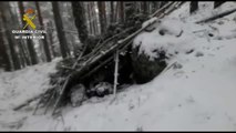 Rescatan a dos montañeros en Cotos (Madrid) tras sorprenderles una intensa nevada