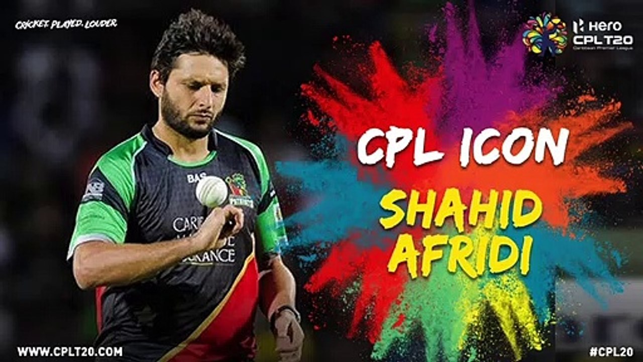 SHAHID AFRIDI | #CPLIcon #CPL20 #CricketPlayedLouder
