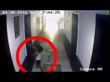 Real Ghost in Hotel Corridor  - CCTV Camera  - Ghosts, Spirits, and Demons - Tape 15