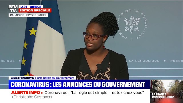 Sibeth Ndiaye: Les Français ne pourront pas acheter de masque dans les pharmacies, car ce n'est pas nécessaire si l'on n'est pas malade