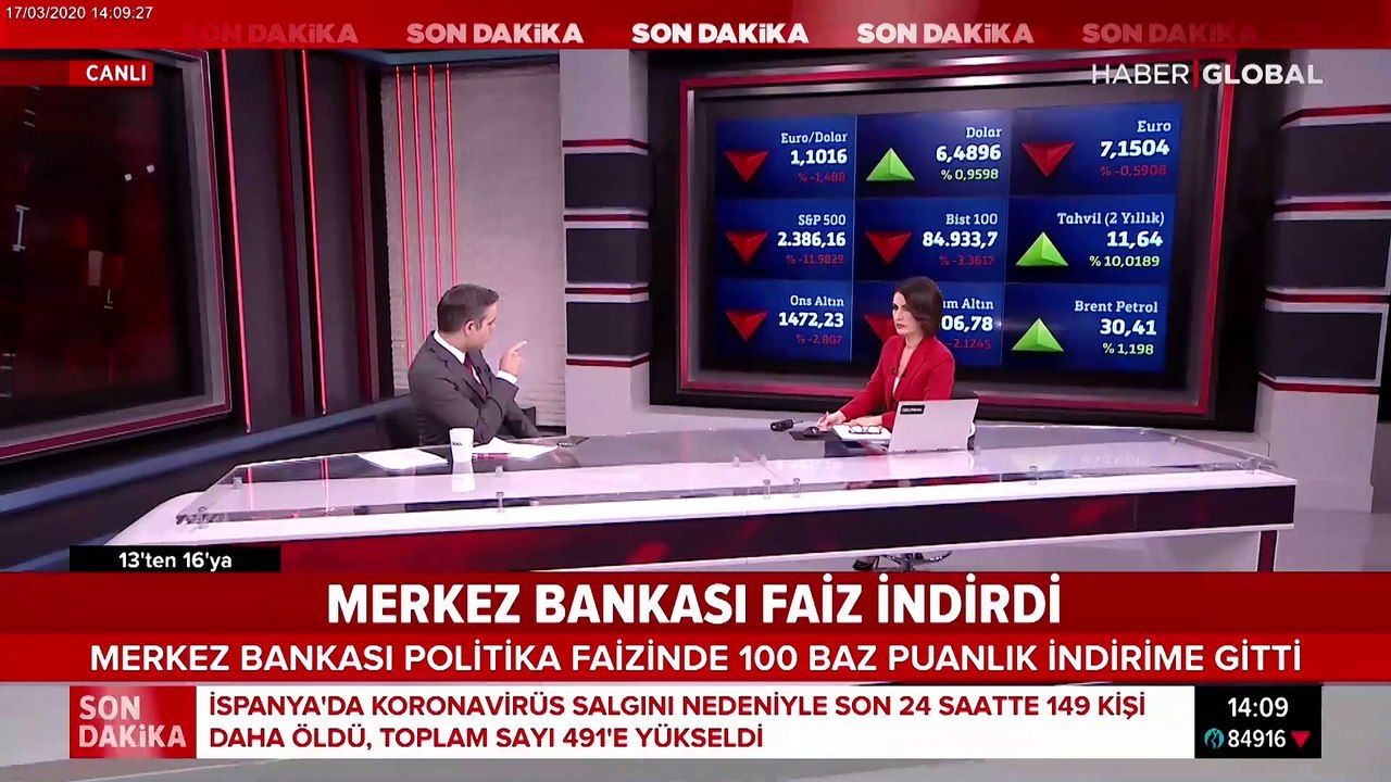 Merkez Bankası'ndan flaş faiz indirimi