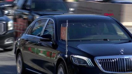 İSTANBUL-CUMHURBAŞKANI ERDOĞAN ZİRVE ÖNCESİ VAHDETTİN KÖŞKÜ'NE GEÇTİ