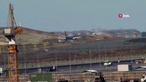 Avrupa'dan gelen yolcuları taşıyan 2'inci uçak İstanbul'a indi