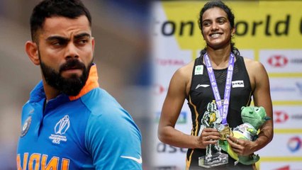 PV Sindhu takes hand-wash challenge, asks Kohli to take it forward. | Hand wash challenge | Virat