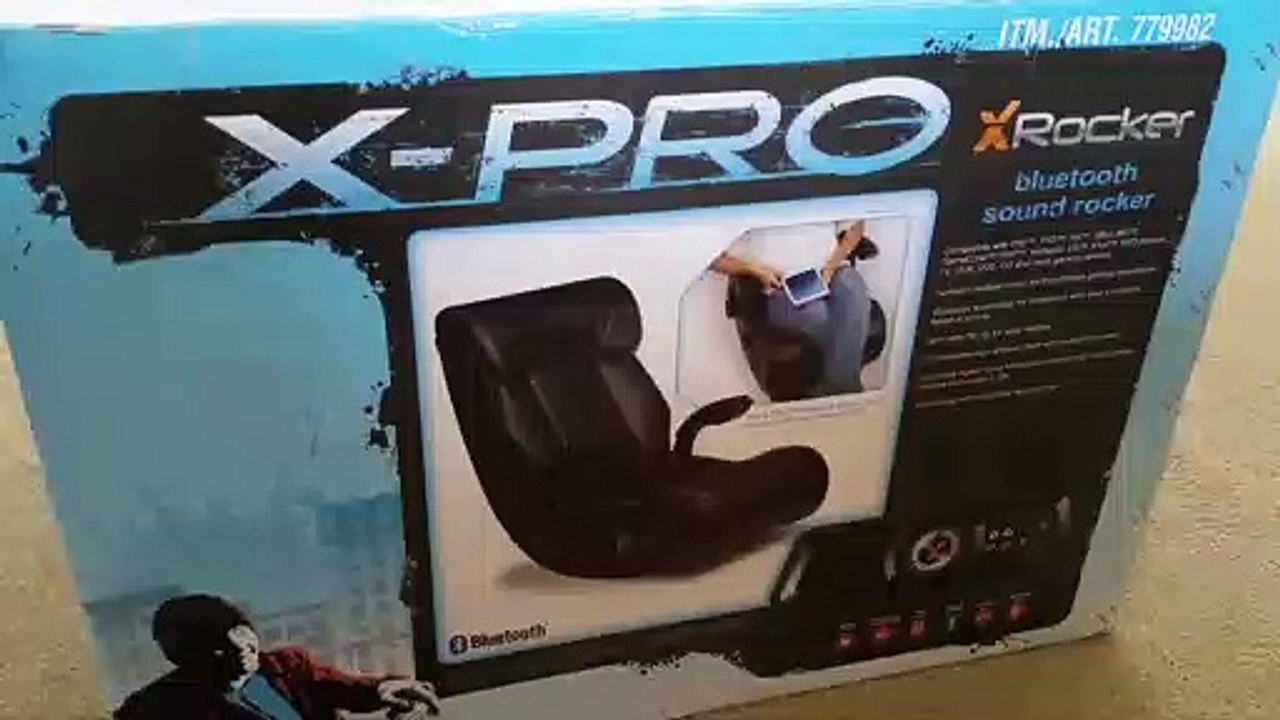 Unbosing of gaming chair with speakers and vibration