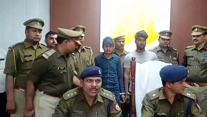 मथुरा: दो वाहन चोरों को पुलिस ने किया गिरफतार
