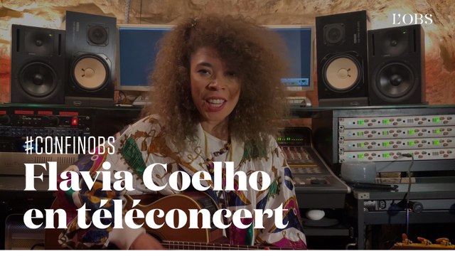 Confinée à cause du coronavirus, Flavia Coelho joue Temontou en téléconcert en exclusivité pour l'Obs