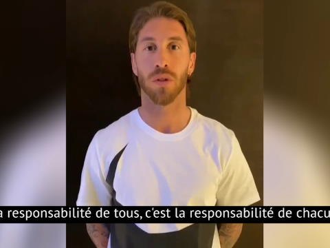 Real Madrid - Sergio Ramos demande aux fans de rester chez eux
