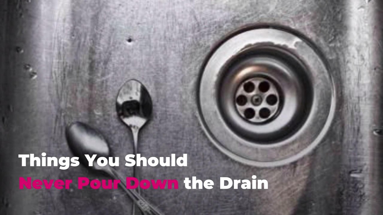 9 Things You Should Never Pour Down the Drain